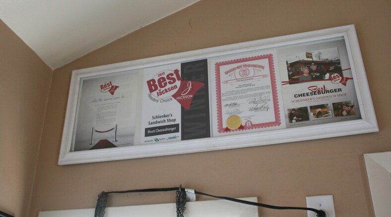 Schlenker's awards.JPG