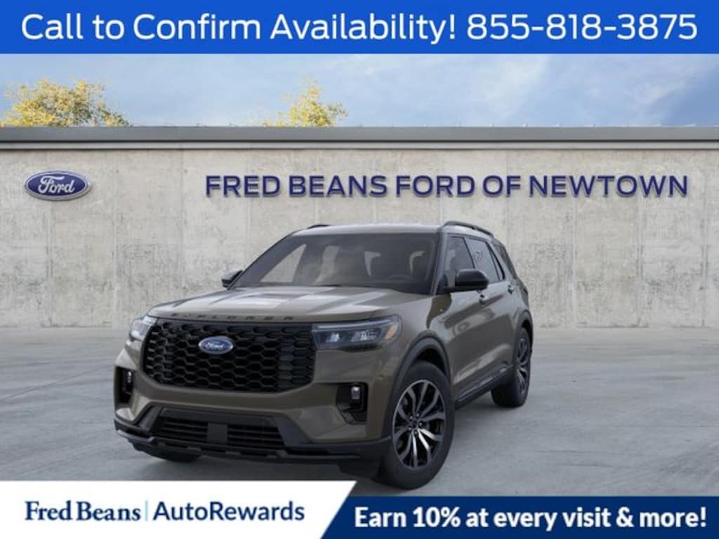 New 2026 Ford Explorer ST-Line SUV