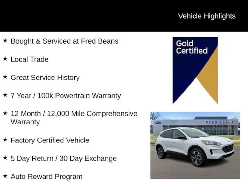 Used 2022 Ford Escape SE SUV