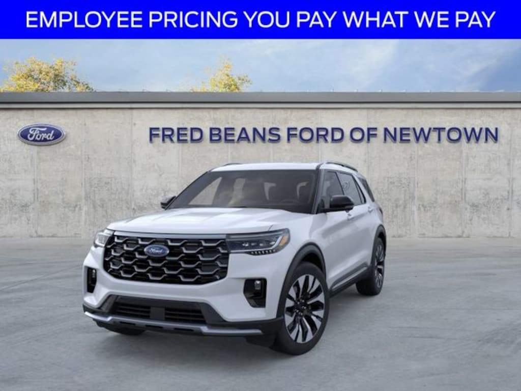 New 2026 Ford Explorer Platinum SUV