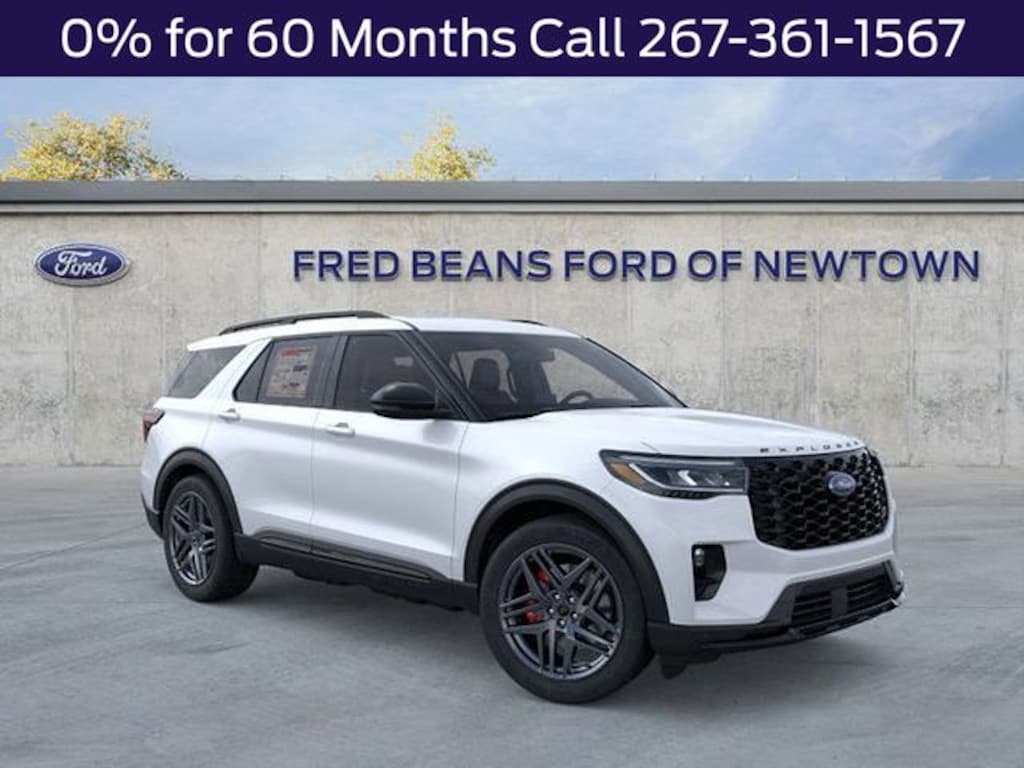 New 2025 Ford Explorer ST SUV