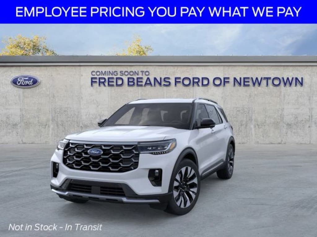 New 2026 Ford Explorer Platinum SUV