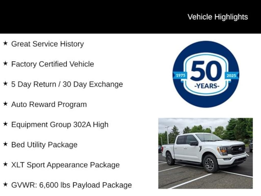 Used 2023 Ford F-150 XLT Crew Cab Short Bed Truck
