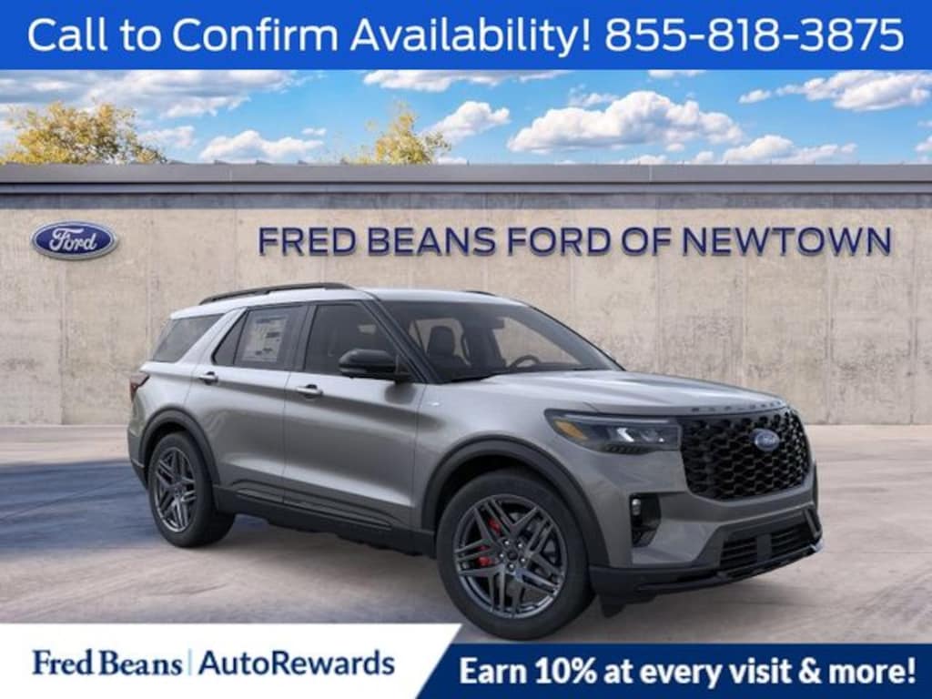 New 2026 Ford Explorer ST-Line SUV