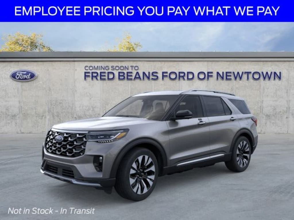 New 2026 Ford Explorer Platinum SUV