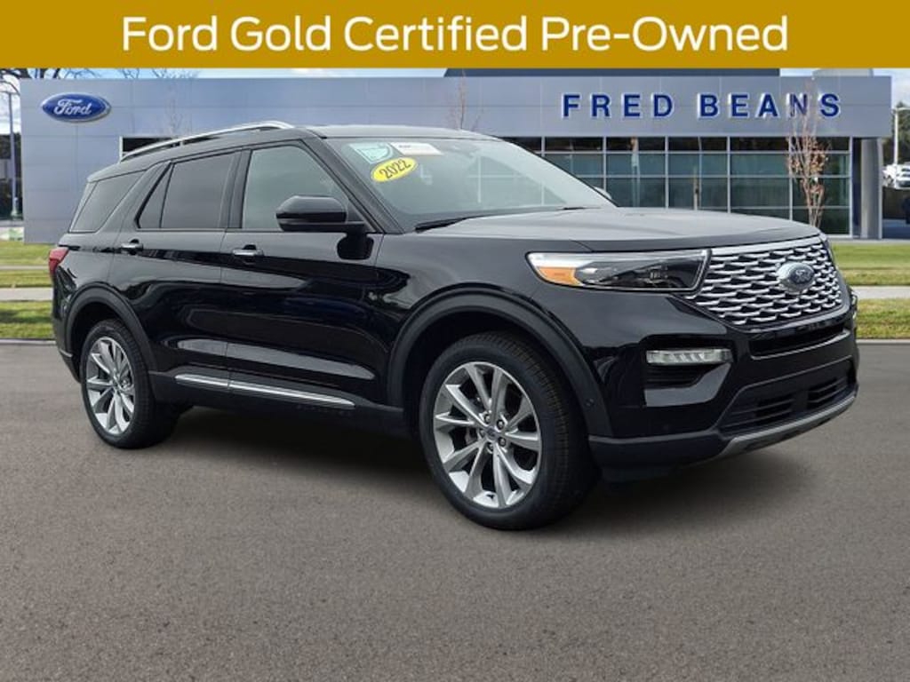 Certified 2022 Ford Explorer Platinum SUV