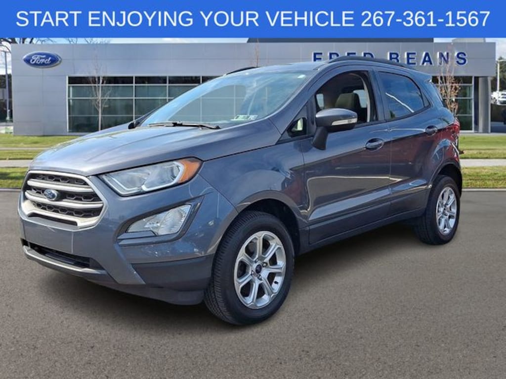 Certified 2018 Ford EcoSport SE SUV