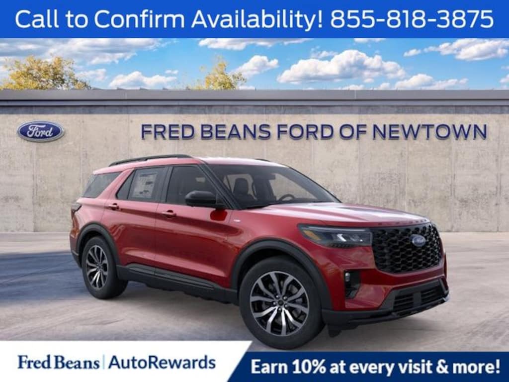 New 2026 Ford Explorer ST-Line SUV
