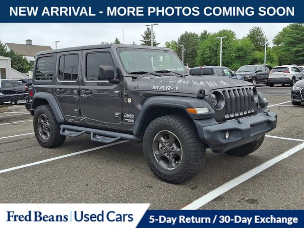 Used 2020 Jeep Wrangler Unlimited Sport S SUV
