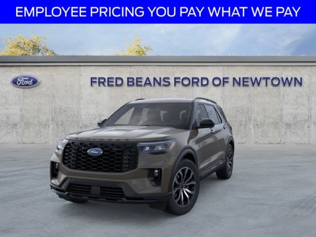 New 2026 Ford Explorer ST-Line SUV