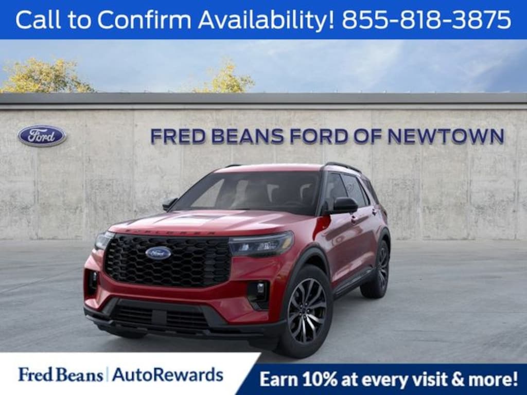 New 2026 Ford Explorer ST-Line SUV