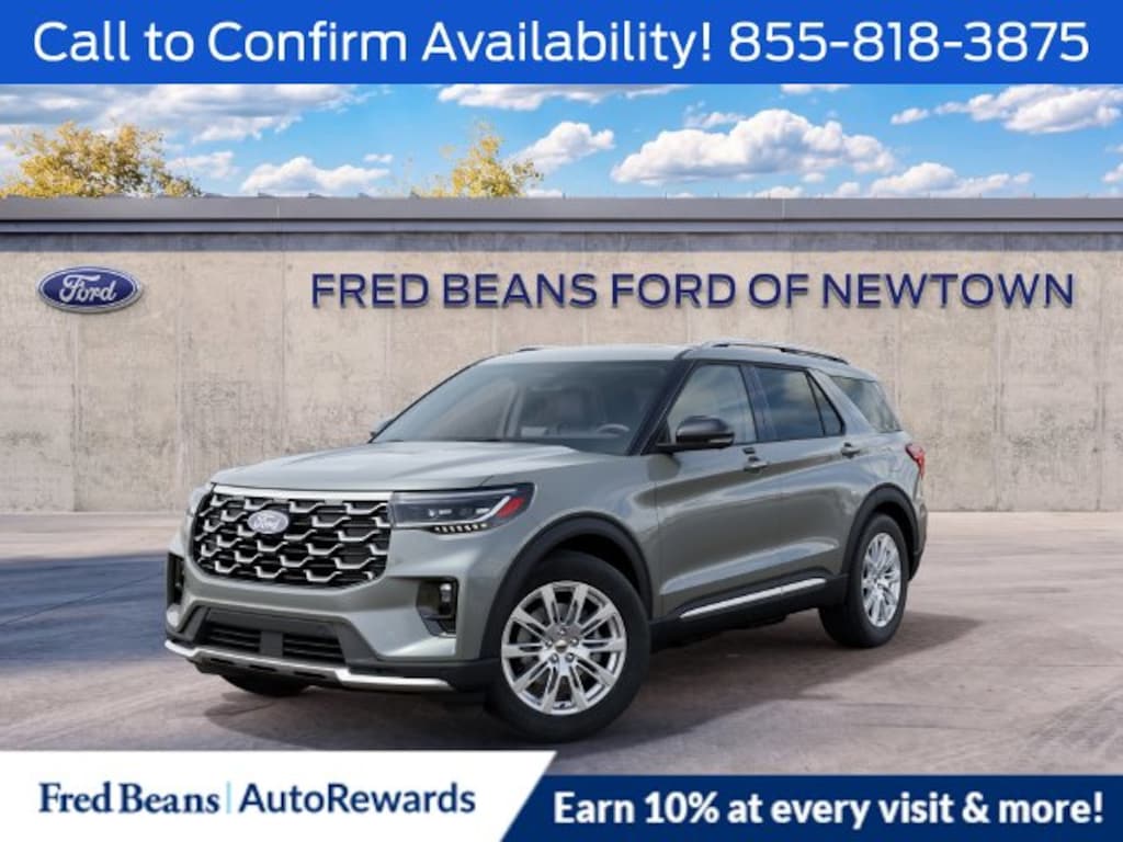 New 2027 Ford Explorer Platinum SUV