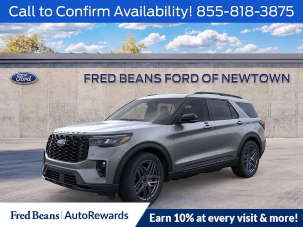 New 2026 Ford Explorer ST-Line SUV