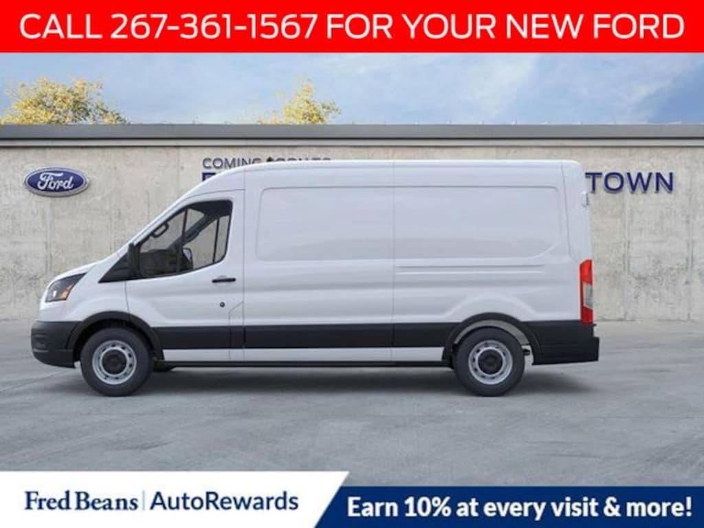 New 2025 Ford Transit-250 Cargo Base Van Medium Roof Van