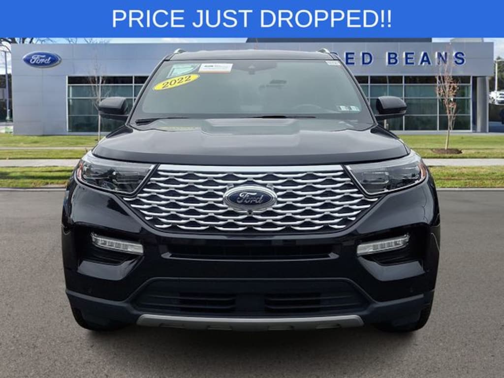 Certified 2022 Ford Explorer Platinum SUV
