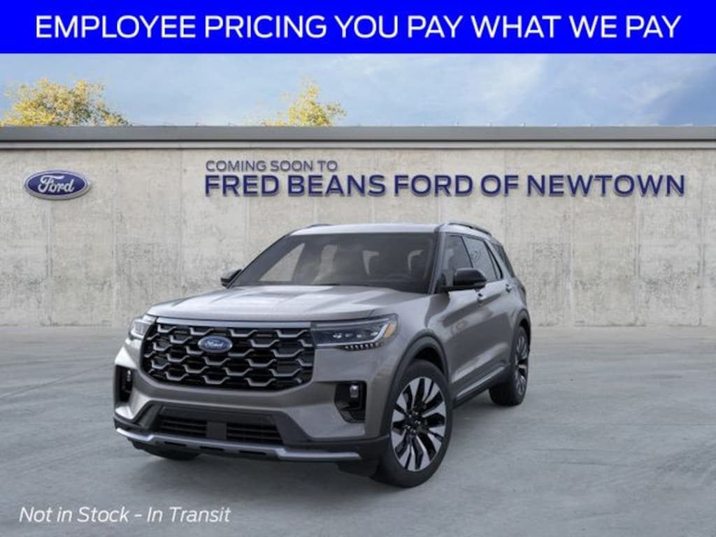 New 2026 Ford Explorer Platinum SUV