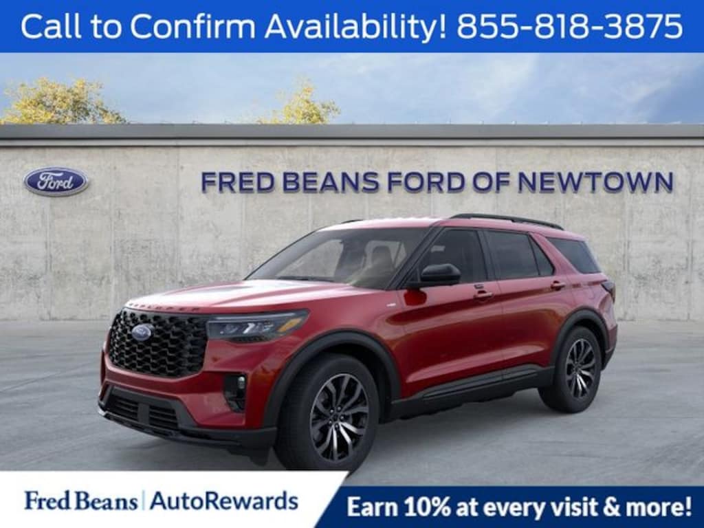 New 2026 Ford Explorer ST-Line SUV