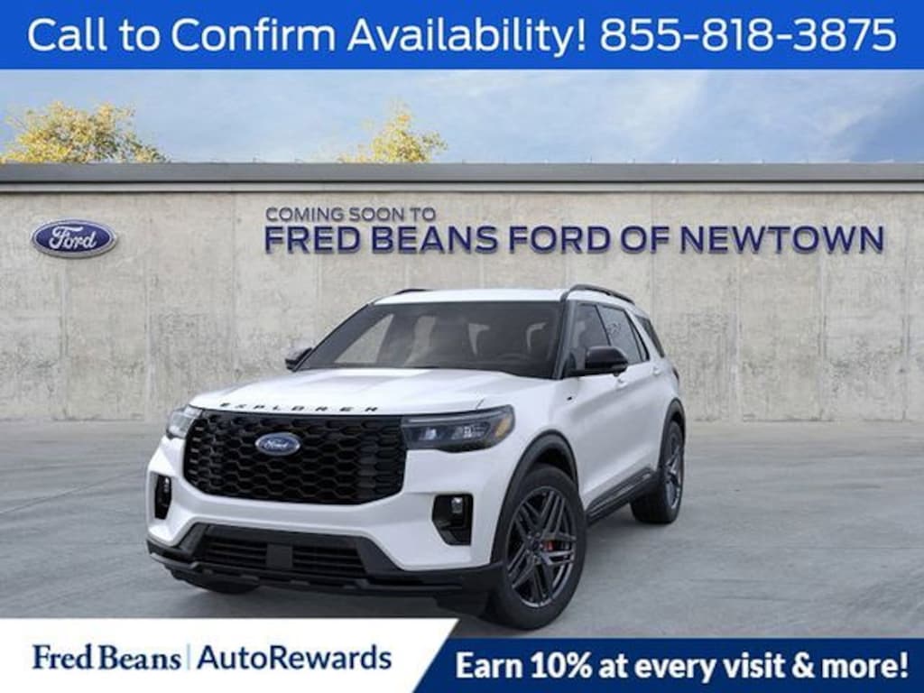 New 2026 Ford Explorer ST-Line SUV