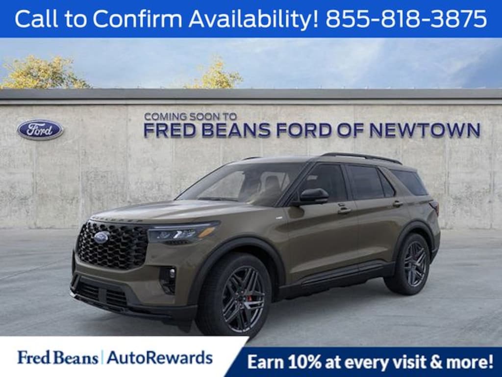 New 2026 Ford Explorer ST-Line SUV