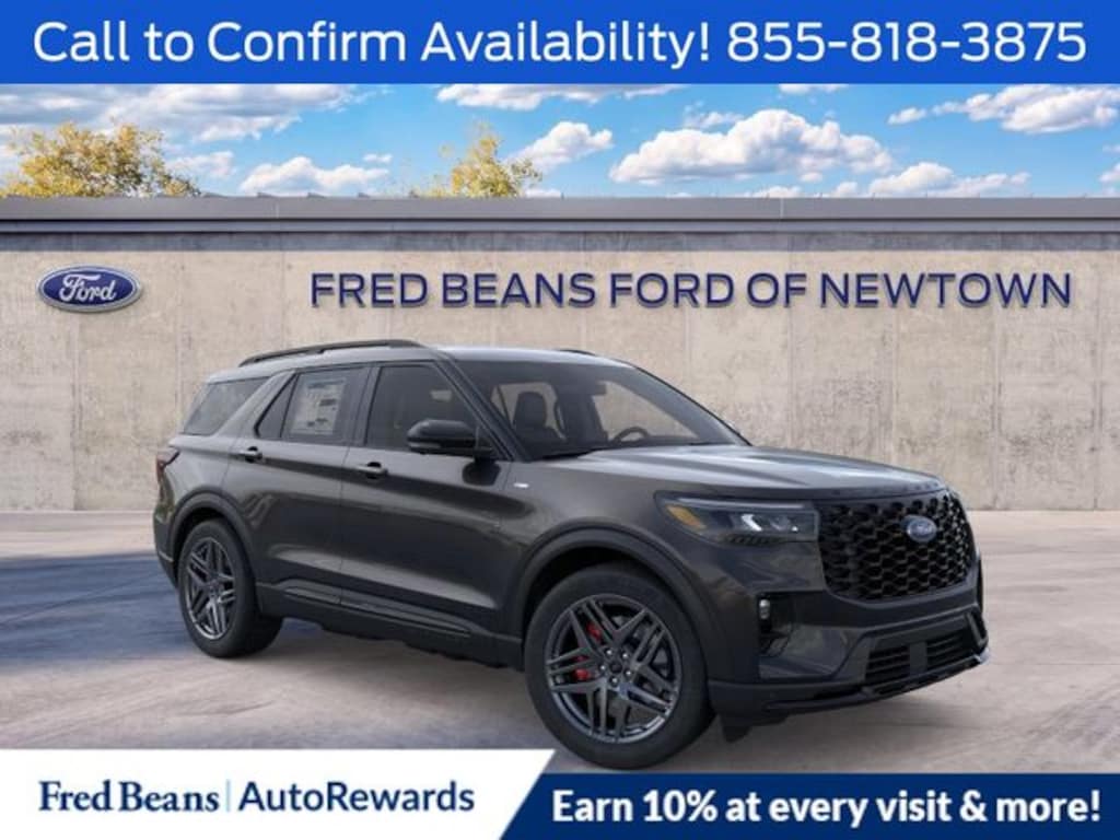 New 2026 Ford Explorer ST-Line SUV