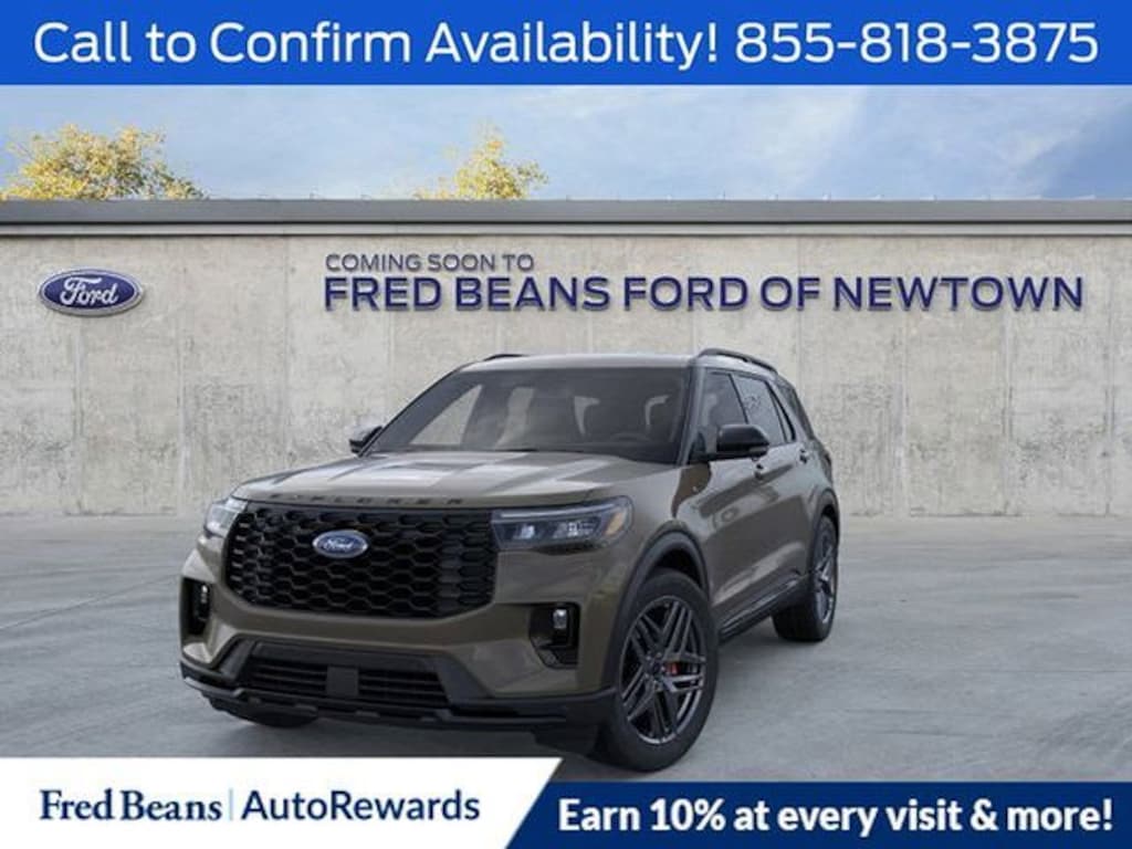 New 2026 Ford Explorer ST-Line SUV