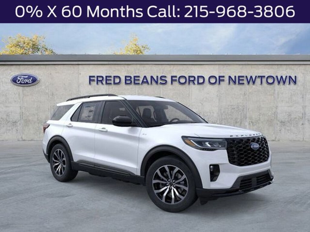 New 2025 Ford Explorer ST-Line SUV