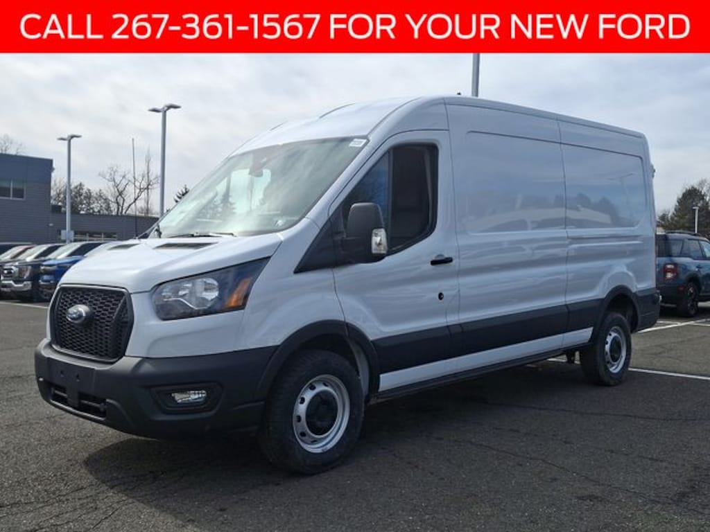 New 2025 Ford Transit-250 Cargo Base Van Medium Roof Van