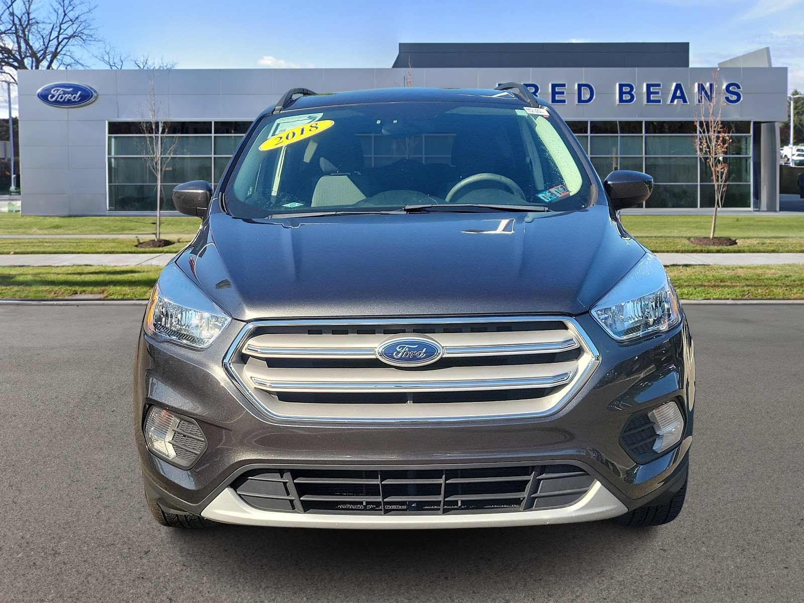 Used 2018 Ford Escape SE with VIN 1FMCU9GD2JUD33627 for sale in Newtown, PA