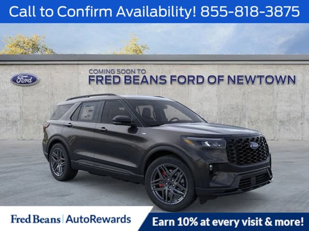 New 2026 Ford Explorer ST-Line SUV