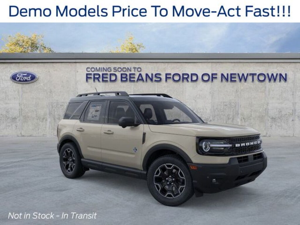 New 2025 Ford Bronco Sport Outer Banks SUV