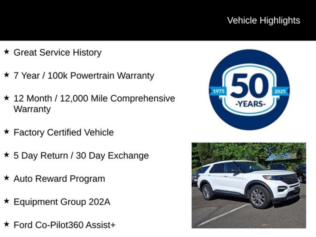 Certified 2022 Ford Explorer XLT SUV