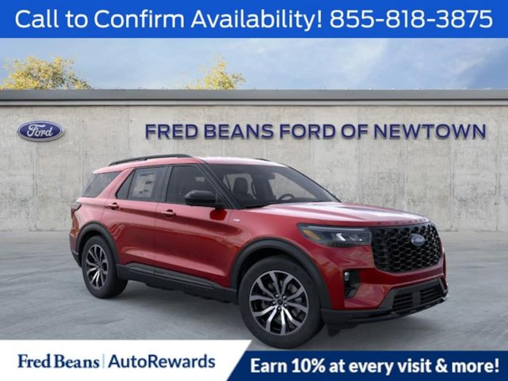 New 2026 Ford Explorer ST-Line SUV