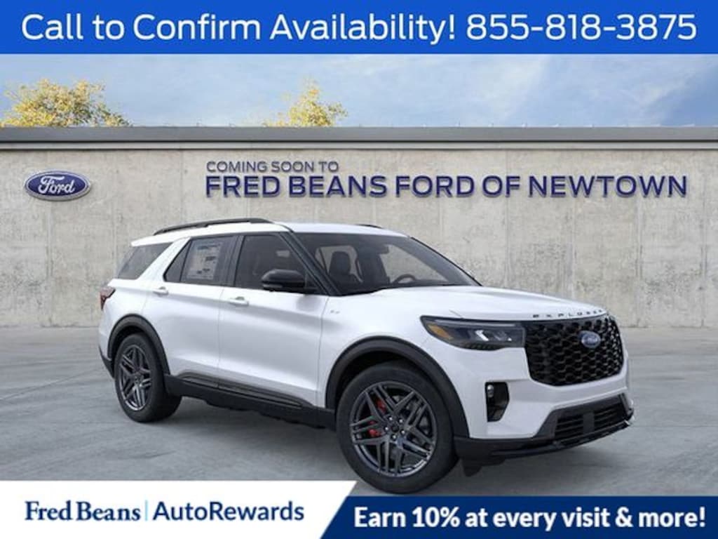 New 2026 Ford Explorer ST-Line SUV