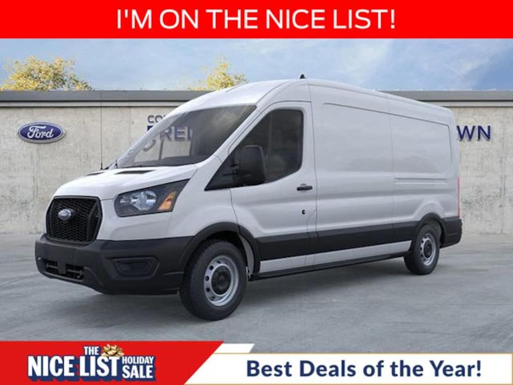 New 2025 Ford Transit-250 Cargo Base Van Medium Roof Van