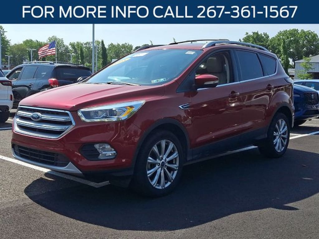 Certified 2018 Ford Escape Titanium SUV