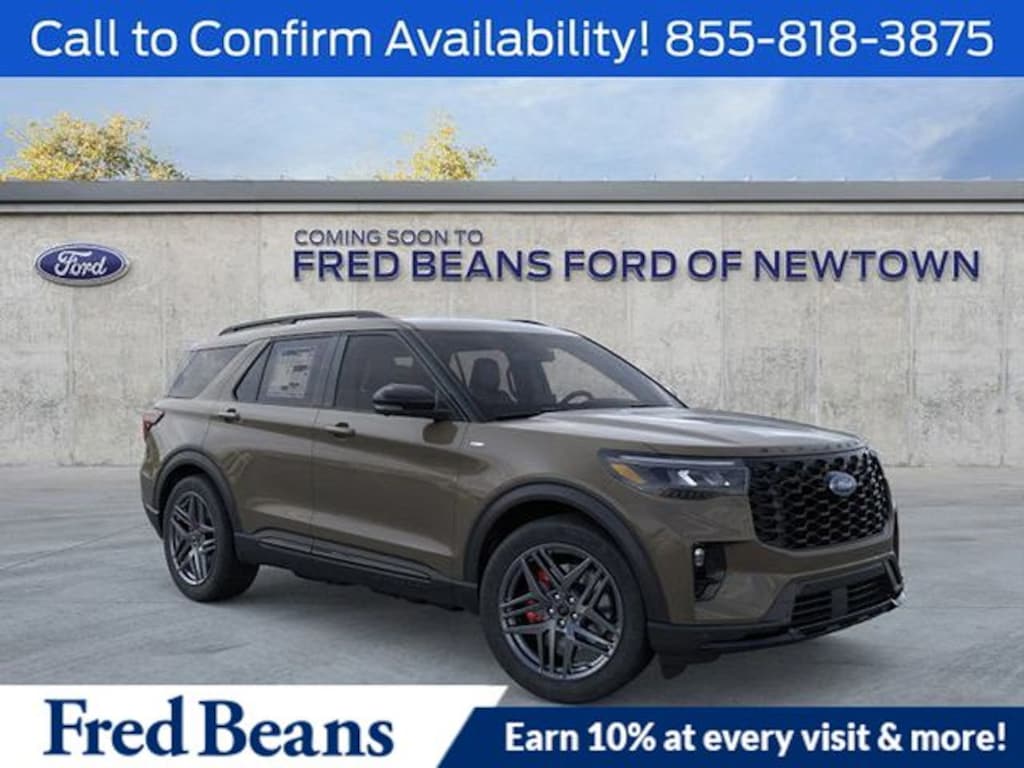 New 2026 Ford Explorer ST-Line SUV