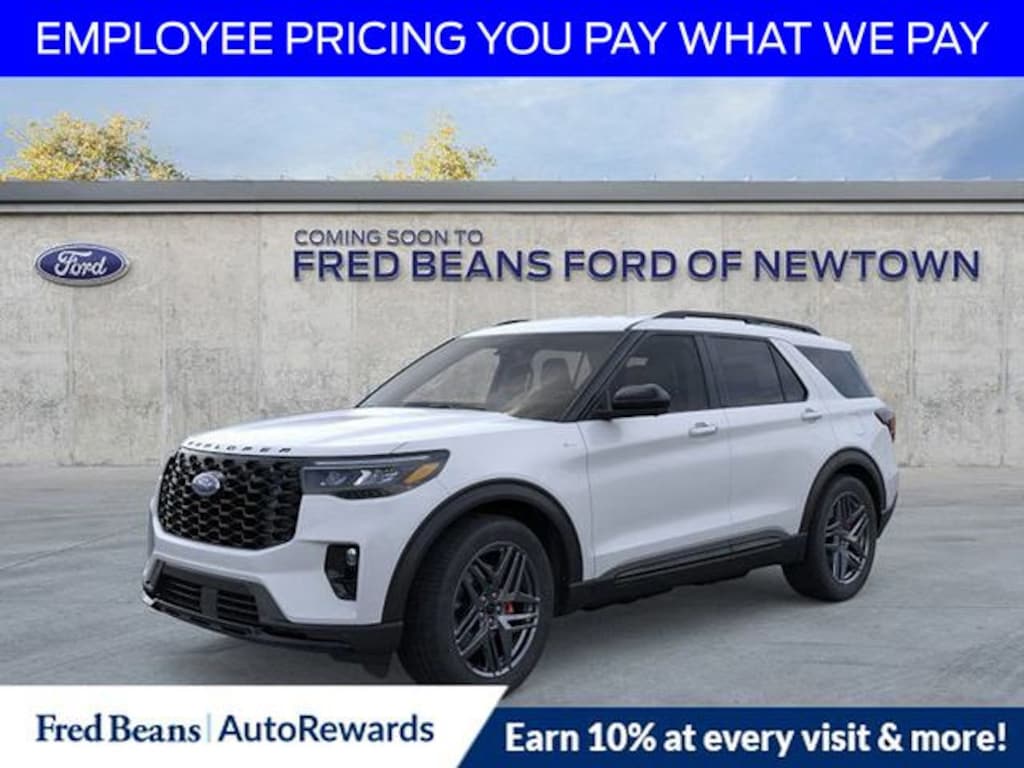 New 2026 Ford Explorer ST-Line SUV