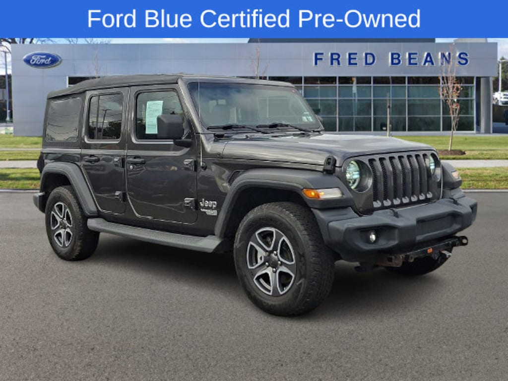 Used 2020 Jeep Wrangler Unlimited Sport S SUV