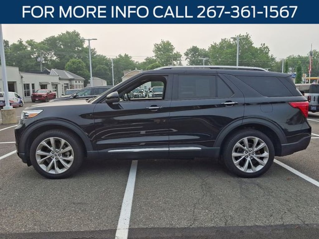Certified 2022 Ford Explorer Platinum SUV