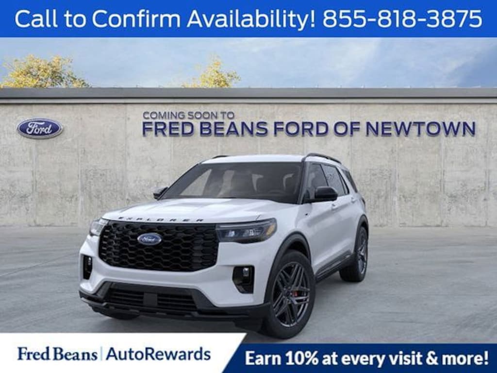 New 2026 Ford Explorer ST-Line SUV