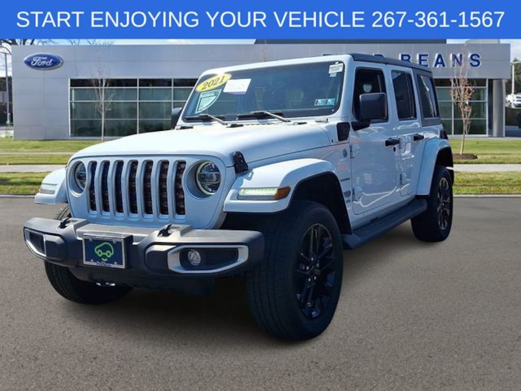 Used 2021 Jeep Wrangler Unlimited Sahara 4xe SUV