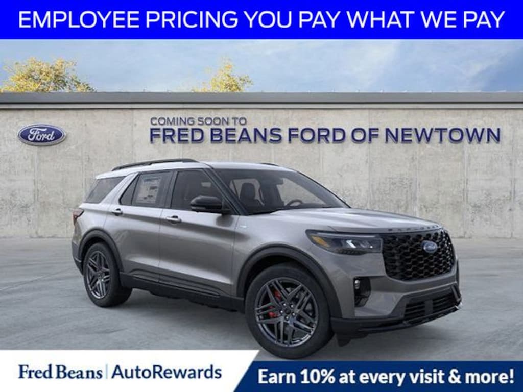 New 2026 Ford Explorer ST-Line SUV