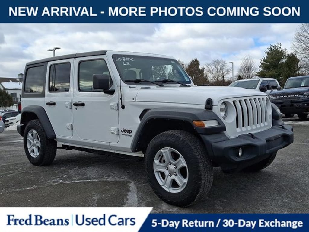 Used 2022 Jeep Wrangler Unlimited Sport S SUV