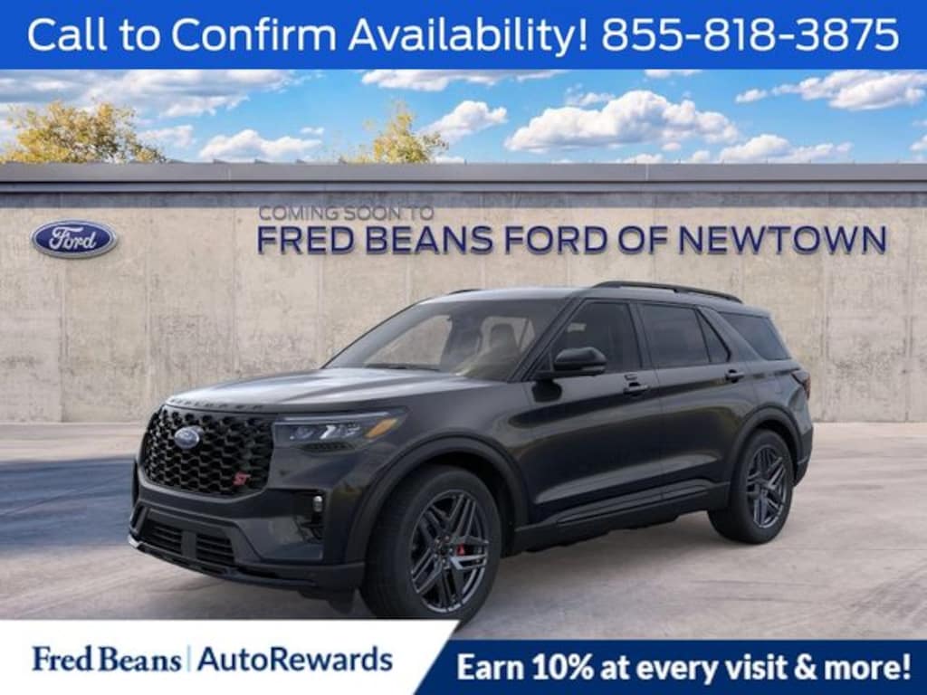 New 2026 Ford Explorer ST SUV