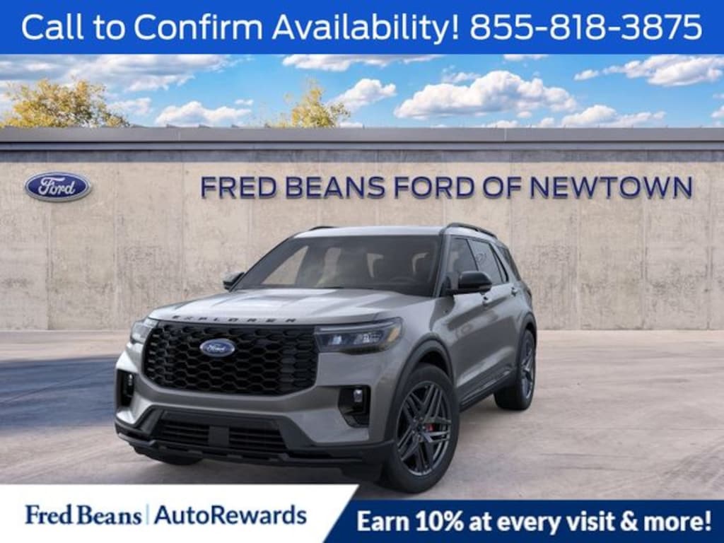 New 2026 Ford Explorer ST-Line SUV