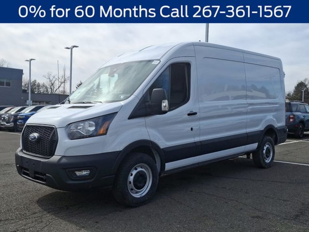 New 2025 Ford Transit-250 Cargo Base Van Medium Roof Van