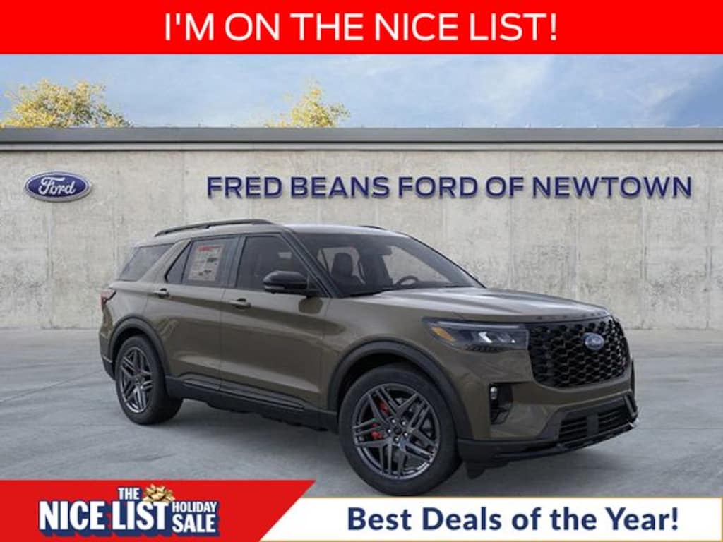 New 2026 Ford Explorer ST SUV