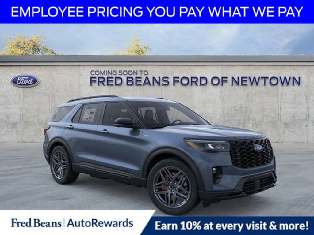 New 2026 Ford Explorer ST-Line SUV