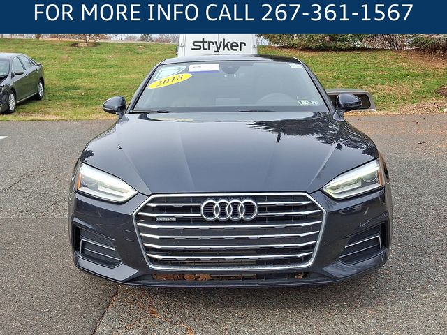 Used 2018 Audi A5 Coupe Premium with VIN WAUNNAF55JA055648 for sale in Newtown, PA