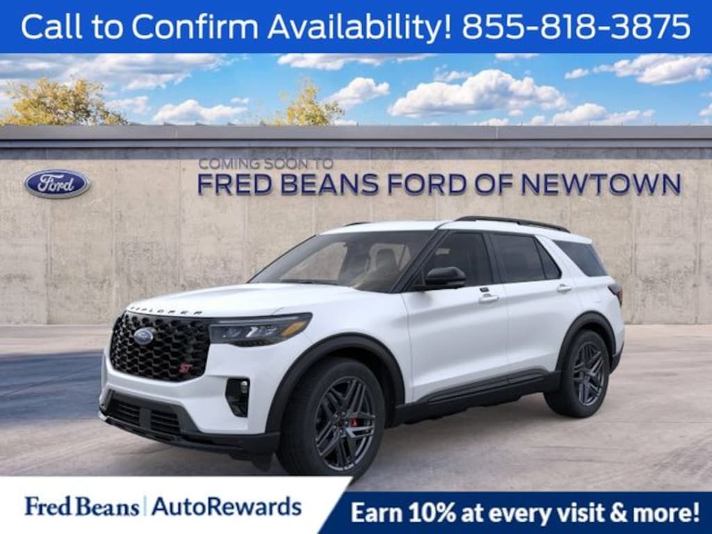 New 2026 Ford Explorer ST SUV